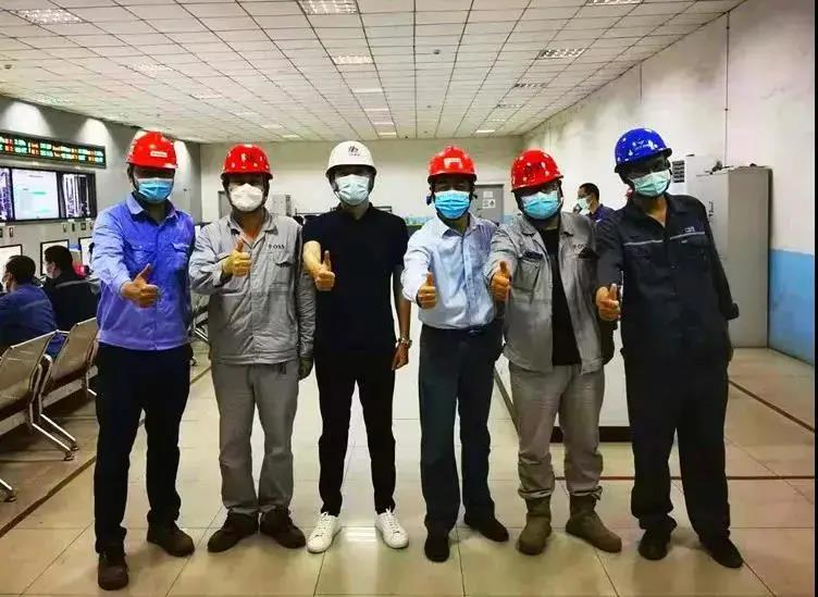 陕鼓二级马队擂台赛工程类冠军团队——印尼发电项目王振民团队